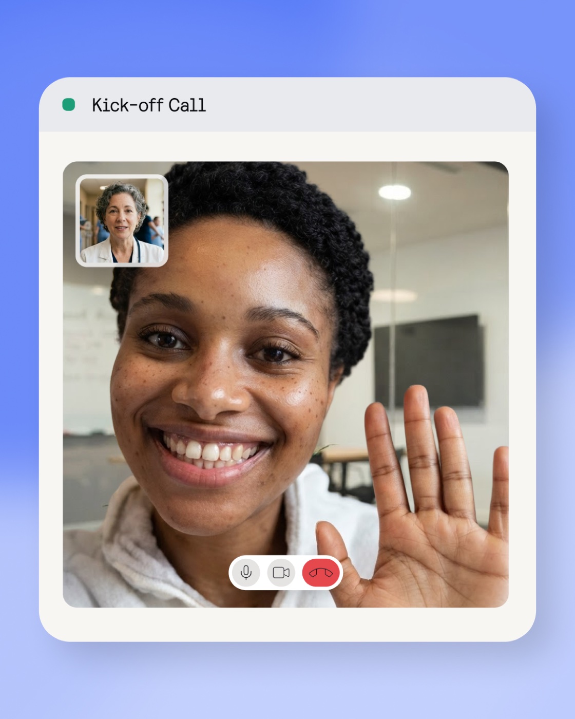 A tailored virtual discovery call